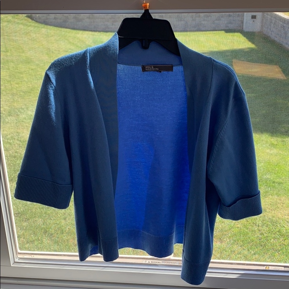 Blue Cardigan